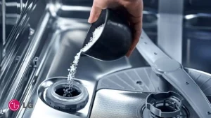 زمان تعویض نمک ماشین ظرفشویی ال جی و نکات مهم در استفاده از آن